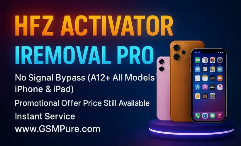 HFZ Activator Premium (hello No Signal ) (iPhone WiFi -4G ) MacTool