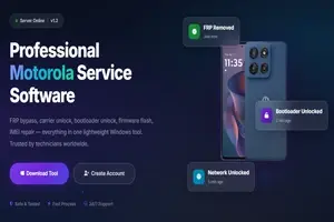 MotoUnlockTool.com FRP,MDM,Bootloader Unlock,Dual Imei,CPID,Network Unlock,Flash [Existing User]