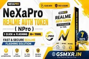 NeXaPro Realme Auth Token ( NPro ) 1Click & Flashing O+ Tool (7 Days) Token validity Expire