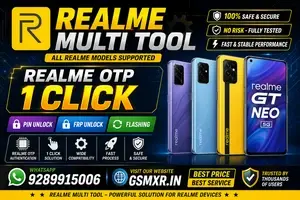 Realme Multi Tool Realme OTP 1 Click pin FRP + Flashing