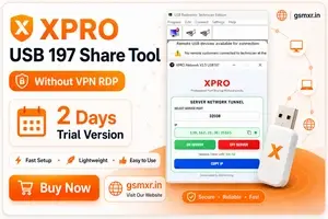 XPRO USB 197 Share Tool – Without VPN RDP | 2 Days Trial Version
