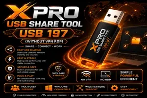 XPRO USB Share Tool – USB 197 (Without VPN RDP) | 1 Year Activation