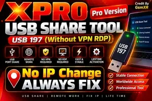 XPRO USB 197 Share Tool – Without VPN RDP | 2 Days Trial Version | PRO VERSION